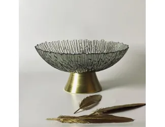 Фруктовница 28см на ножке 200-118