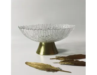 Фруктовница 25см на ножке 200-120