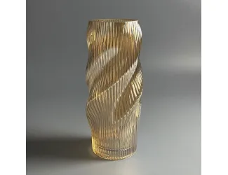 Ваза 29,5см Lenardi 200-179 янтарная