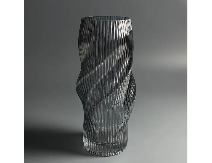 Ваза 29,5см Lenardi 200-180 серая