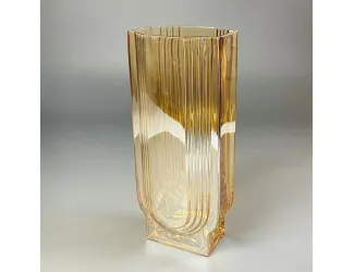 Ваза 30см Lenardi 200-195 янтарная