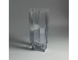 Ваза 30см Lenardi 200-196 серая