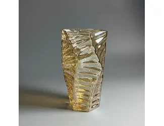 Ваза 25см Lenardi 200-202 янтарная