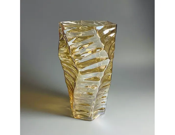 Ваза 33см Lenardi 200-206 янтарная