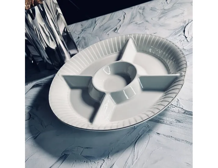 Менажница 30,5х3,5см Lenardi Marzipan Grey 102-058