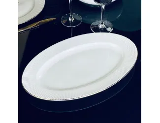 Набор из 2 овальных блюд 35,5см Lenardi Moon 102-091