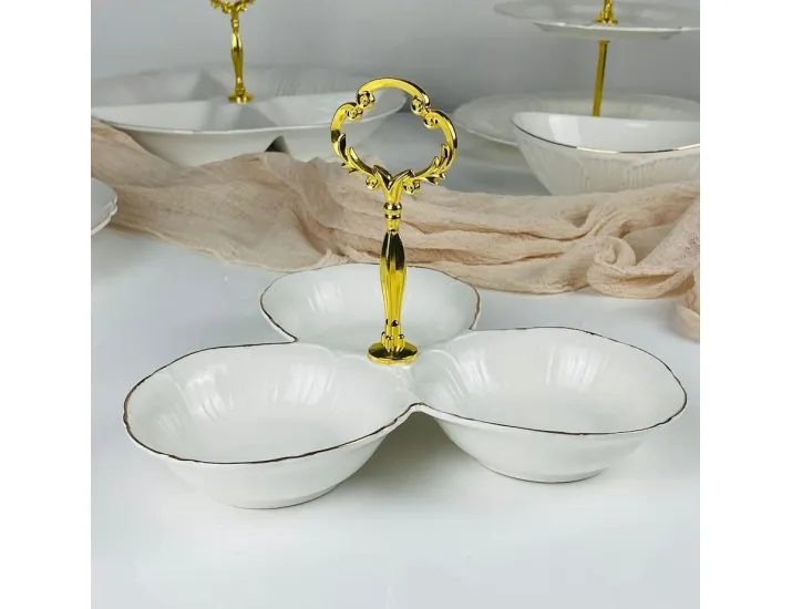 Менажница 23,5см Lenardi Orchidea 109-274