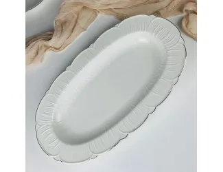 Овальное блюдо 41см Lenardi Orchidea 109-277