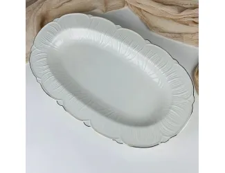 Овальное блюдо 46см Lenardi Orchidea 109-278