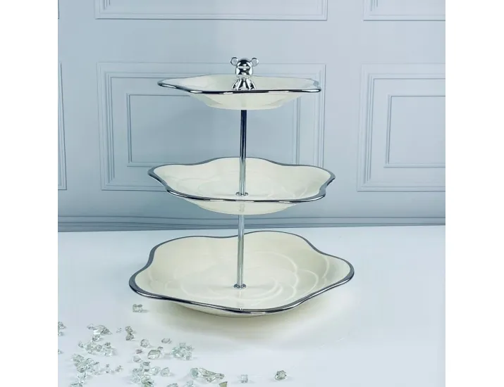 Трехъярусная этажерка Lenardi Multicolor 118-134