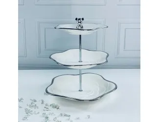 Трехъярусная этажерка Lenardi Multicolor 118-135