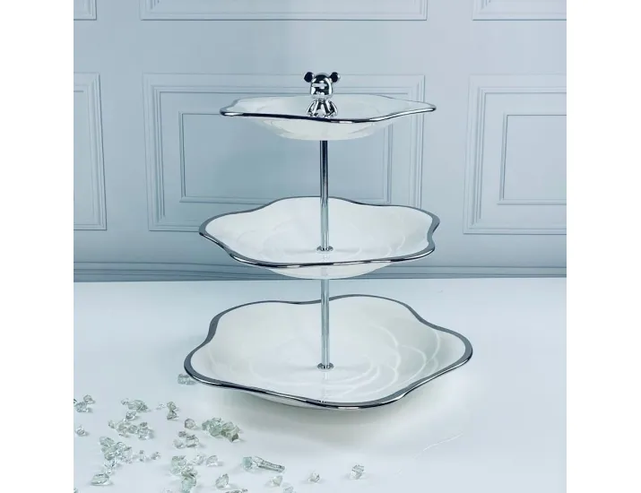 Трехъярусная этажерка Lenardi Multicolor 118-135