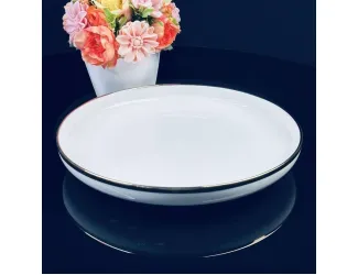 Тарелка 27см Lenardi Multicolor 122-061 белая