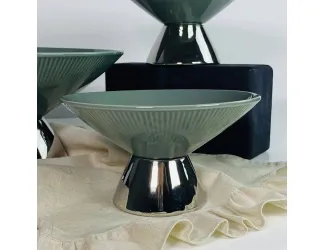 Конфетница 18х10см на ножке Lenardi Multicolor 163-011