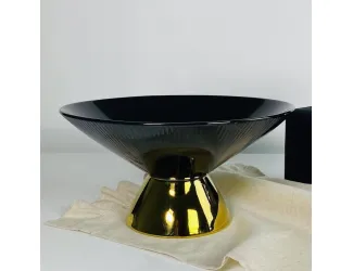 Фруктовница 27х14см на ножке Lenardi Multicolor 163-018