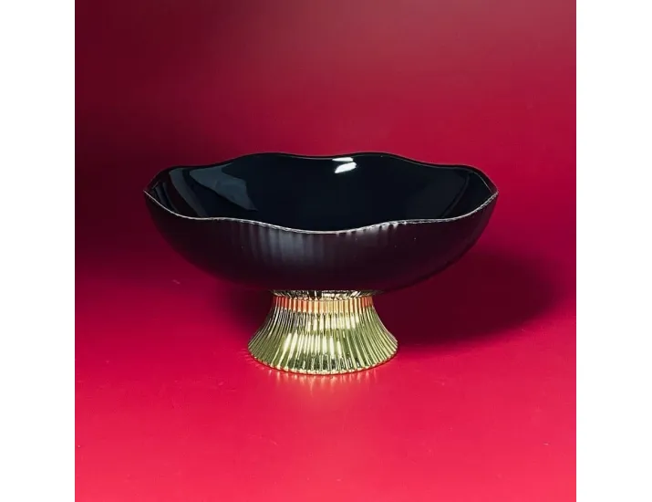 Фруктовница 25,5х13см на ножке Lenardi Multicolor 163-022