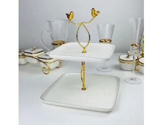 Двухъярусная этажерка Lenardi Melody 163-032