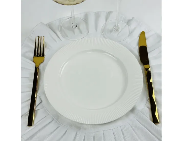 Набор из 6 тарелок 21см без золота Lenardi Moon 164-071