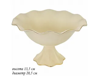 Конфетница на ножке 20,5 см Lenardi Marzipan 205-146