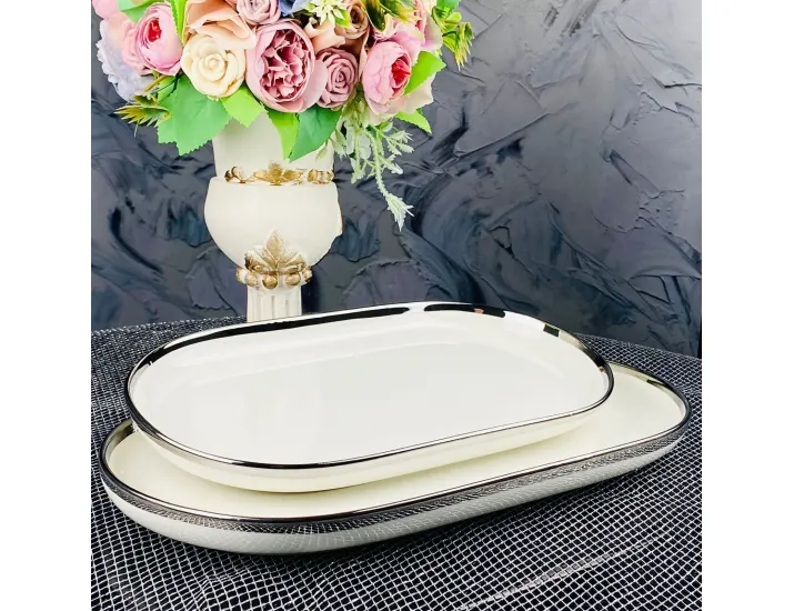 Овальное блюдо 35,5см Lenardi Multicolor 205-642