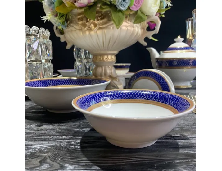 Набор салатников 6шт 14см Lenardi Сапфир 205-025