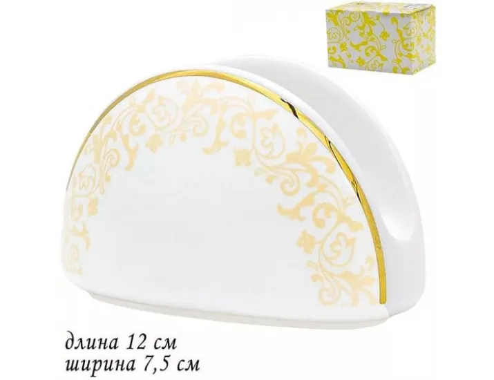Салфетница 12*7,5см Lenardi Дамаск 205-134