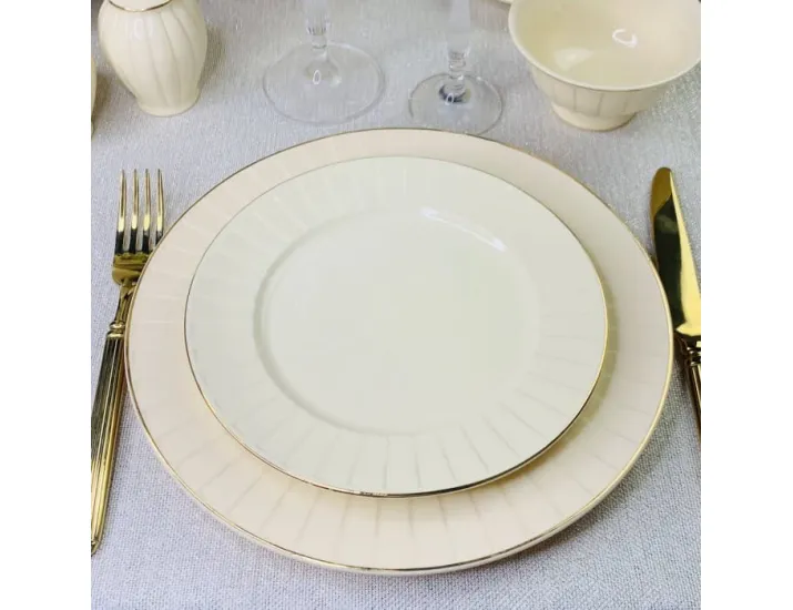 Набор тарелок 6шт 20,5см Lenardi Marzipan 205-137