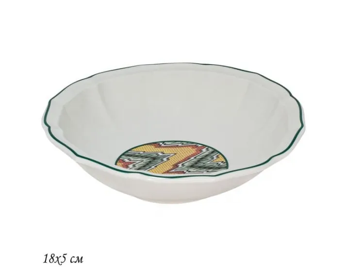 Салатник 18х5см Lenardi Бухара 205-164