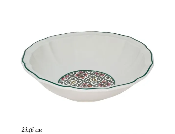 Салатник 23х6см Lenardi Дария 205-243