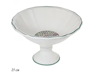 Фруктовница 25см на ножке  Lenardi Дария 205-251