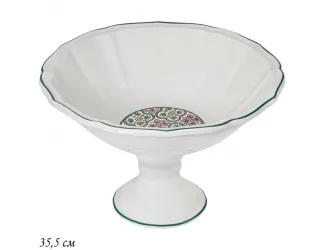 Фруктовница 35,5см на ножке  Lenardi Дария 205-253