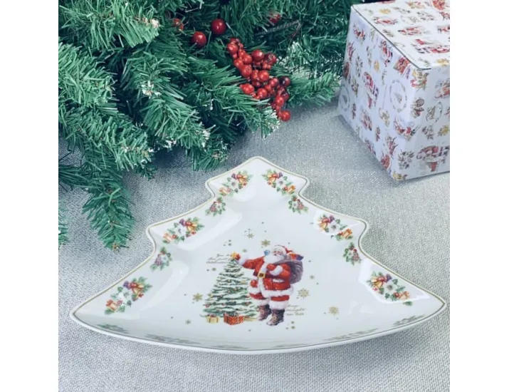 Блюдо-ёлка 17,5*14,5см Lenardi Новогодний 205-286