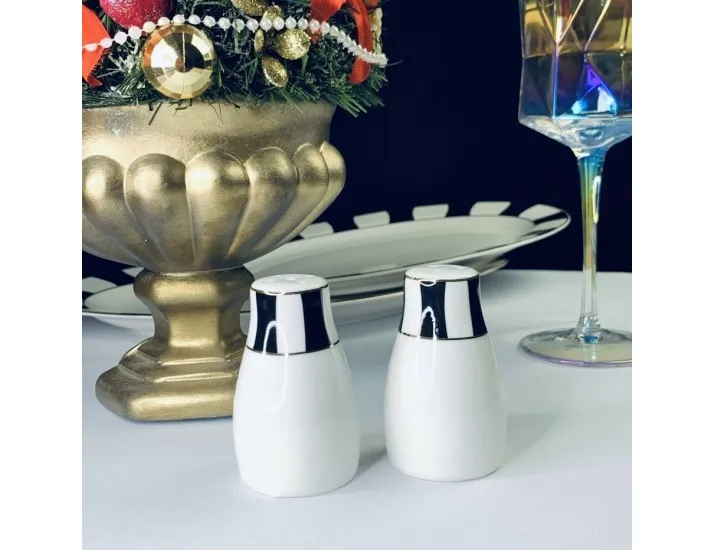 Набор солонок 2шт 8,5см Lenardi Жаклин 205-367