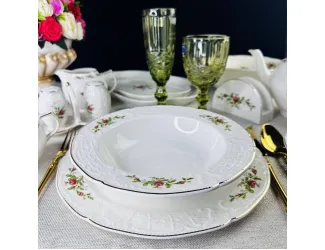 Набор из 6 глубоких тарелок 22см Lenardi Доминика 205-371