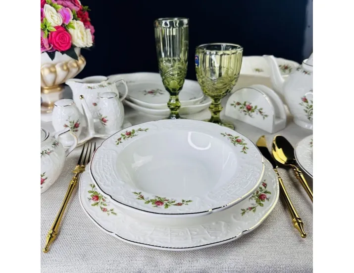 Обеденный сервиз на 6 персон 23 предмета Lenardi Доминика 205-388