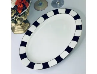 Набор из 2 овальных блюд 35,5см Lenardi Жаклин 205-412