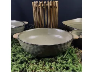 Салатник 25х6,5см с ручками Lenardi Мистраль 205-436