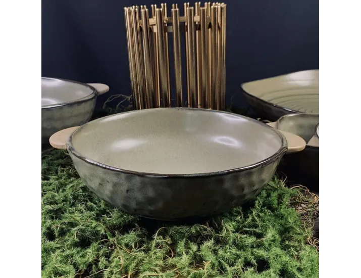 Салатник 25х6,5см с ручками Lenardi Мистраль 205-436