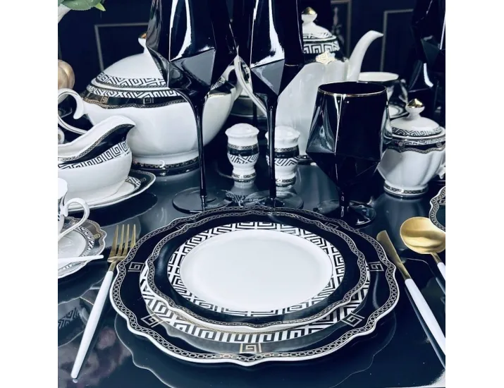 Набор из 6 тарелок 20,5см Lenardi Изольда 205-467