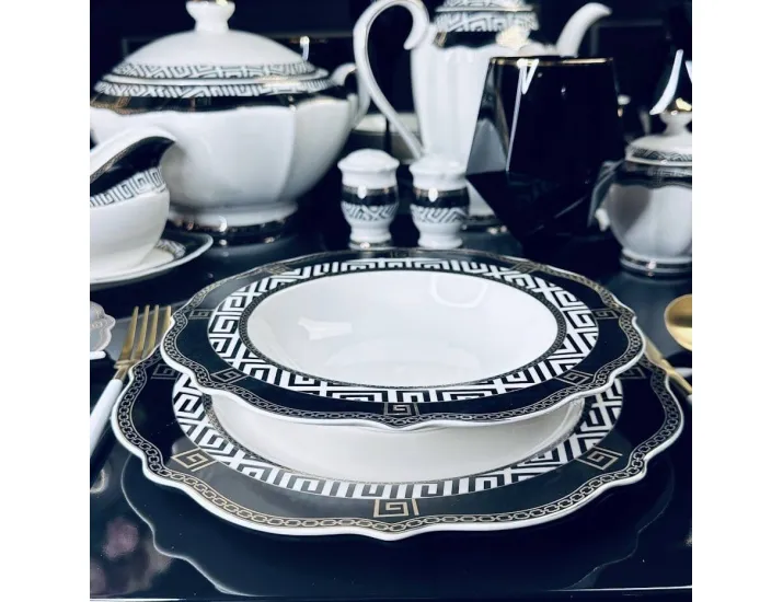 Набор из 6 глубоких тарелок 23см Lenardi Изольда 205-469