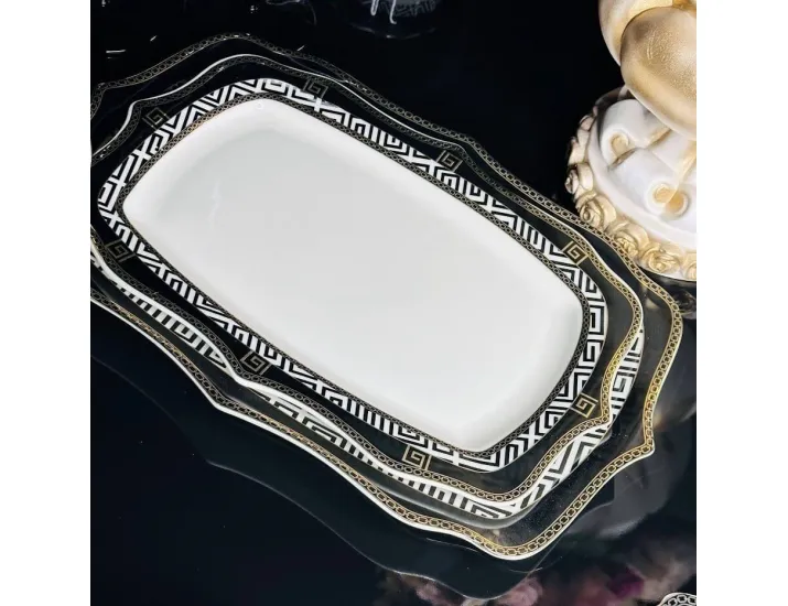 Набор из 2 овальных блюд 35,5см Lenardi Изольда 205-471