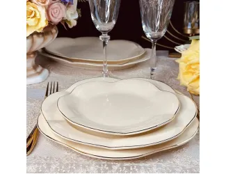 Набор из 6 тарелок 20,5см Lenardi Мираж 205-549