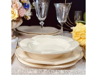 Набор из 6 глубоких тарелок 23см Lenardi Мираж 205-553