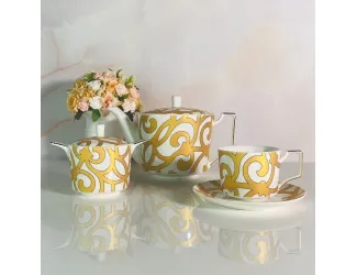 Чайный сервиз на 6 персон 14 предметов Lenardi 205-658