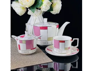 Чайный сервиз на 6 персон 14 предметов Lenardi 205-660