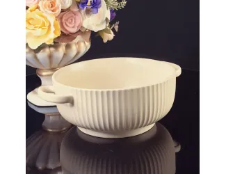 Салатник с ручками 19см Lenardi 205-826