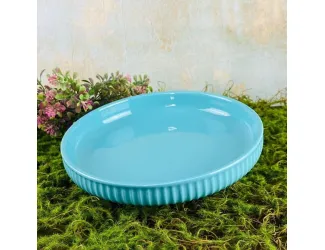 Тарелка 20,5см Lenardi голубой 205-831