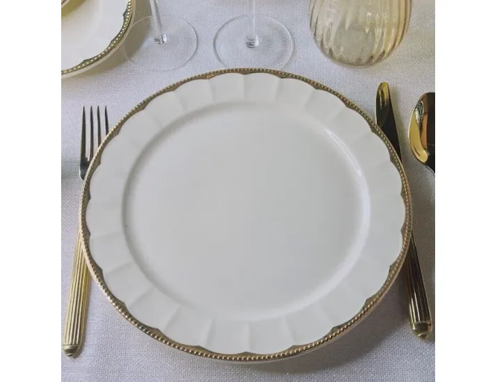 Набор из 6 тарелок 27см Lenardi Империал Золото 205-931