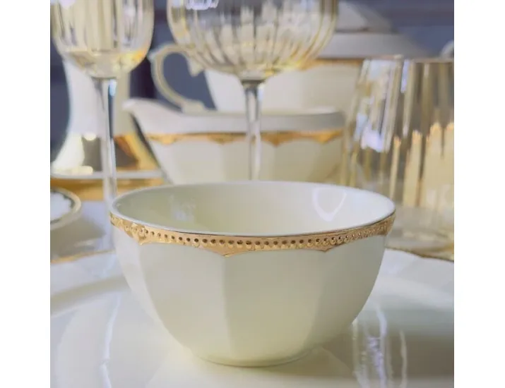 Набор из 6 салатников 11,5х6см Lenardi Империал Золото 205-940