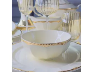 Набор из 6 салатников 15х6см Lenardi Империал Золото 205-941